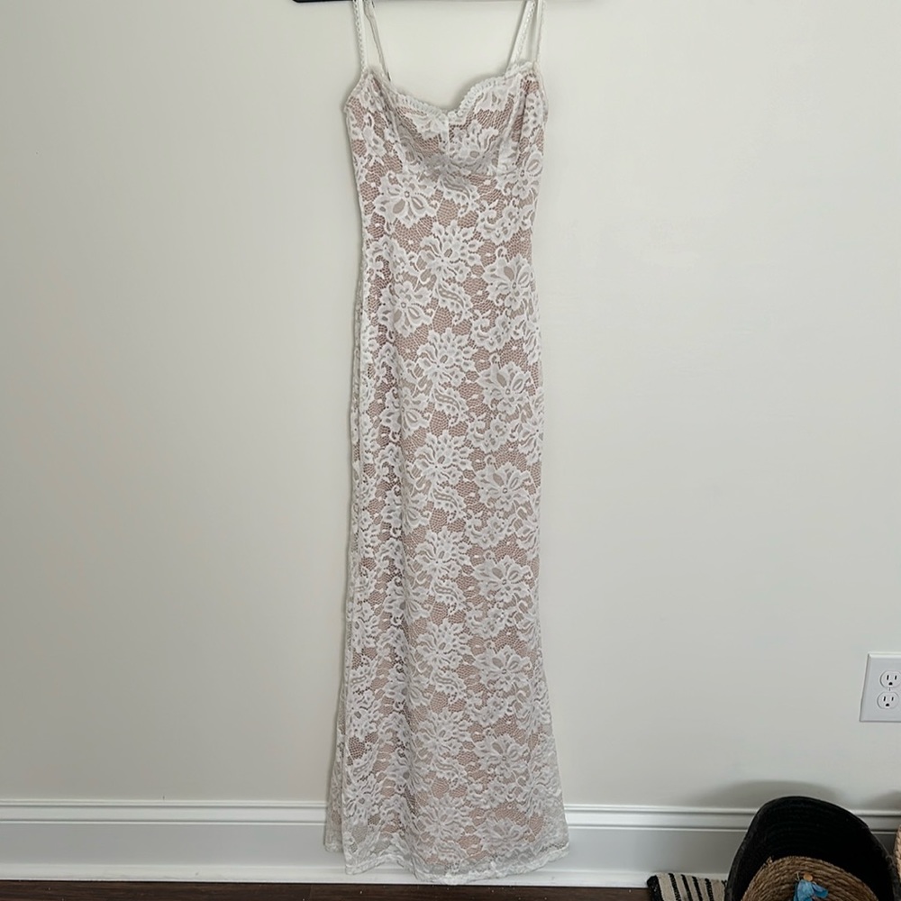 Stunning Lace Maxi Dress